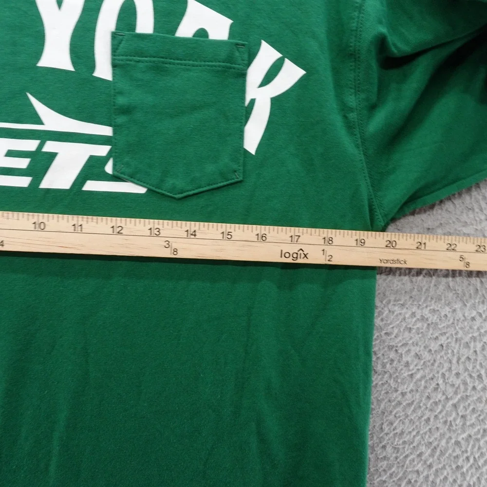Nike NFL New York Jets TShirt Mens Small Green Pocket Tee Short Sleeve NWT